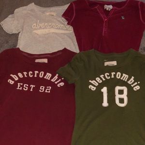 abercrombie short sleeve shirts